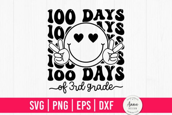 100 Days of 3rd Grade SVG: A Crafty Graphics Asset