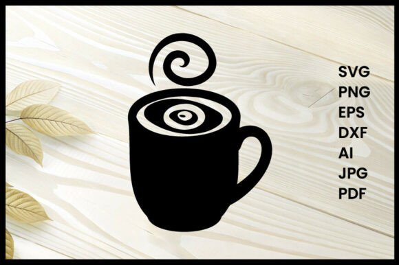 A Cozy Mug Vector for Crafters & Graphics