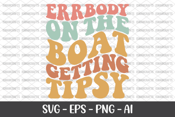 An Embroidery Designer Reviews “Errbody on the Boat Getting Tipsy”