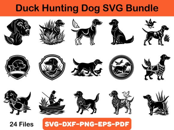 Duck Hunting Dog SVG Bundle: An Embroidery Designer's Review