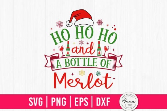 Evaluating the Ho Ho Ho and a Bottle of Merlot SVG for Craft Graphics