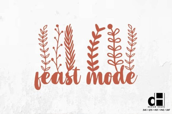 Feast Mode Thanksgiving Graphics for Editorial Crafts