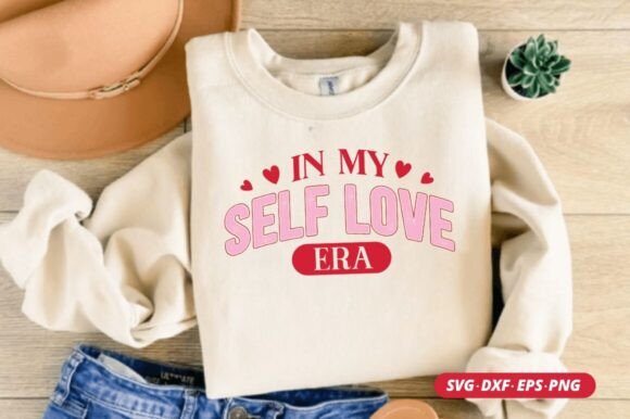 In My Self Love Era Svg Design for Crafts and Graphics