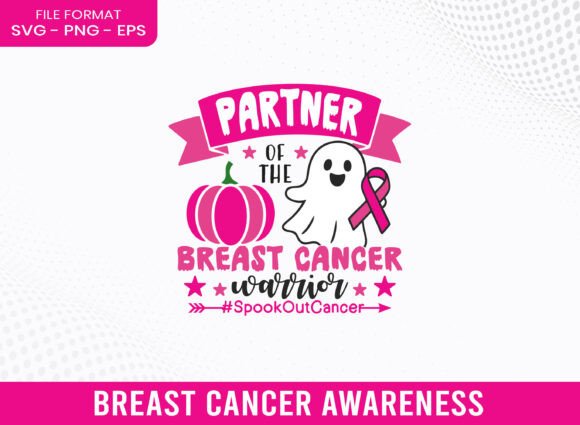 Partner of Breast Cancer Awareness SVG for Graphics & Crafts