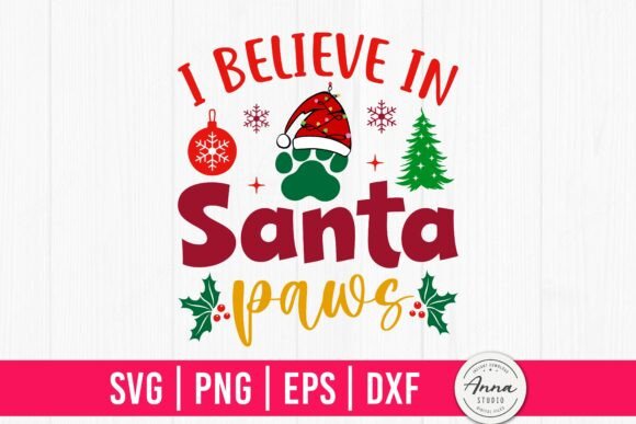 Santa Paws SVG: A Graphic Design Asset for Creative Crafts